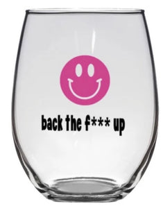 STEMLESS WINE GLASS BACK UP - PW