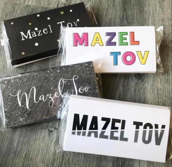 MAZEL TOV CARDS SMILEY FACE - PW