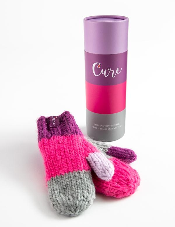 CURE MITTENS PINK